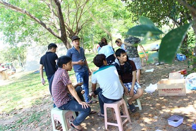Sapo-er HCM du xuân ở Thác Giang, Đồng Nai - 2015